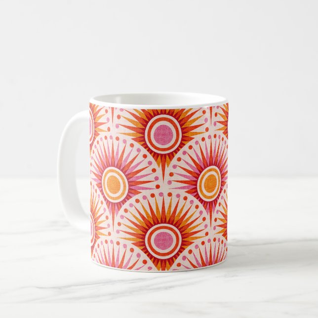 Soluppgång...solsken...solnedgång! Kaffemugg (Framsida vänster)