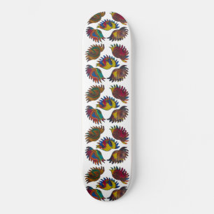 Soluppgång Stift Struktur Mini Skateboard Bräda 18,5 Cm