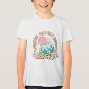 Soluppgång Sunburn Sunset Repeat Summer Beach Life T Shirt