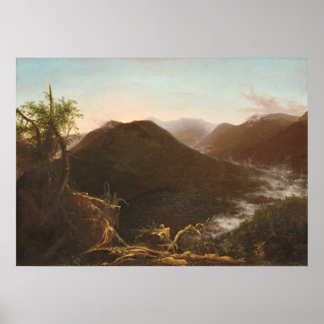 Soluppgång - Thomas Cole Fine Poster (Framsidan)