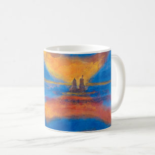 Soluppgång till havs Emil Nolde Kaffemugg