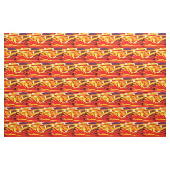 Soluppgång Tyg (Fat Quarter)