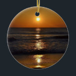 Soluppgång vid Beach av Shirley Taylor Julgransprydnad Keramik<br><div class="desc">Solupphöjande ornament. Klicka på knappen Anpassa för att lägga till texten. Bilder Copyright © Shirley Taylor. Alla Höger reserverade.</div>