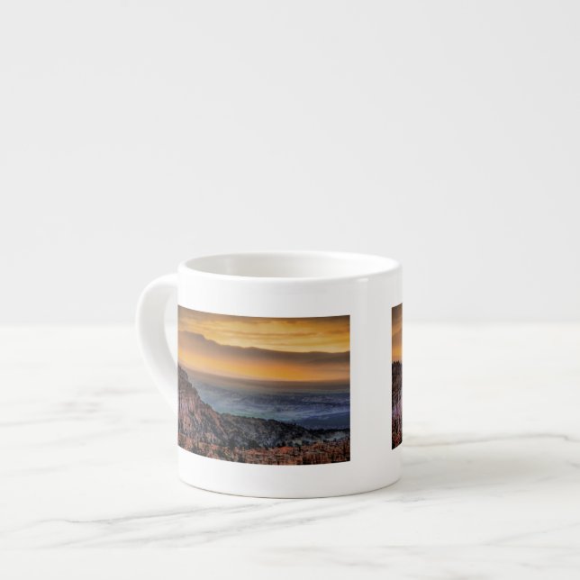 Soluppgång vid Bryce Canyon Espressomugg (Framsida vänster)