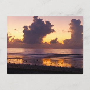 Soluppgång vid Cape Canaveral, Florida Vykort