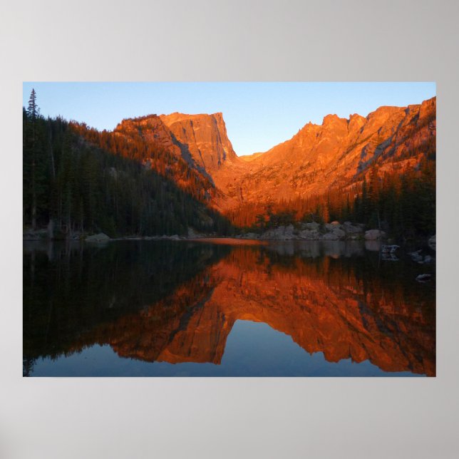 Soluppgång vid Dream Lake III Poster (Framsidan)
