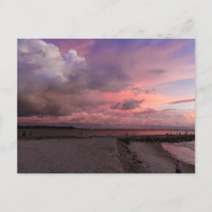 Soluppgång vid Jetty Park, Fort Pierce, Florida Vykort