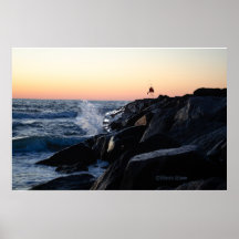 Soluppgång vid Jetty - Virginia Beach juli 2024