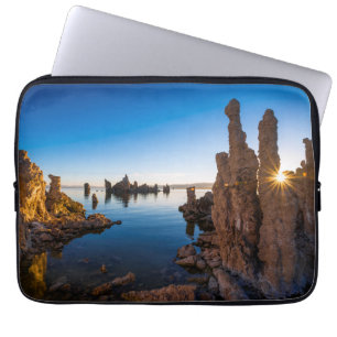 Soluppgång vid Mono Lake, Kalifornien Laptop Fodral