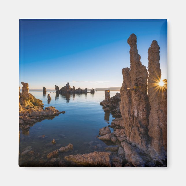 Soluppgång vid Mono Lake, Kalifornien Magnet (Framsidan)