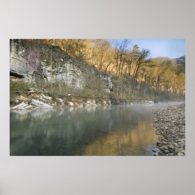 Soluppgång vid Roark Bluff, Steel Creek tillträde, Poster (Framsidan)