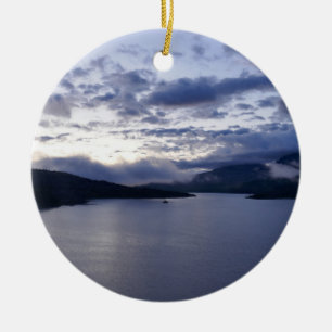 Soluppgång vid St. Mary Lake II Julgransprydnad Keramik