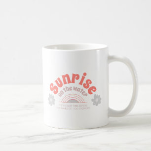 Soluppgång vid Vatten Kaffemugg