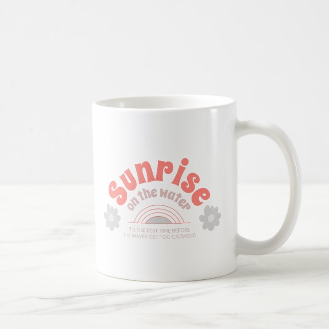 Soluppgång vid Vatten Kaffemugg (Höger)