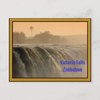 Soluppgång vid Victoria Falls Vykort
