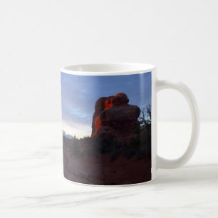 Soluppgång vid Windows-spåret i bågar Kaffemugg
