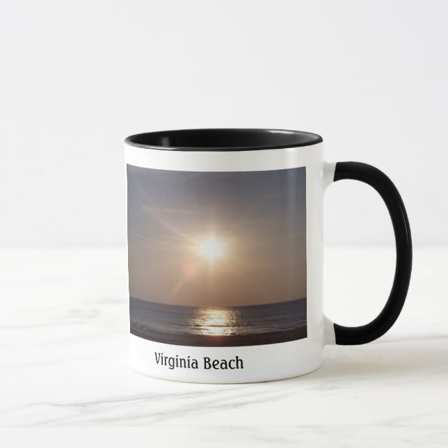 Soluppgång Virginia Beach Mugg (Höger)