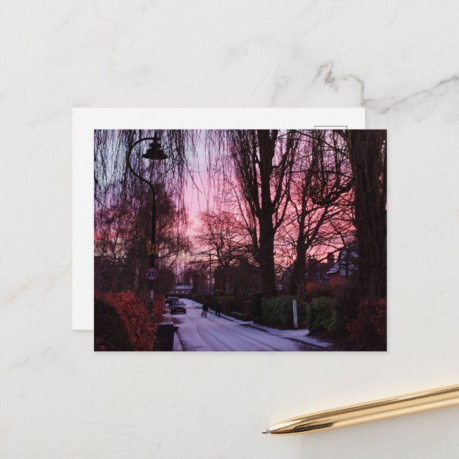 Soluppgång Vykort (Fram/Back In Situ)