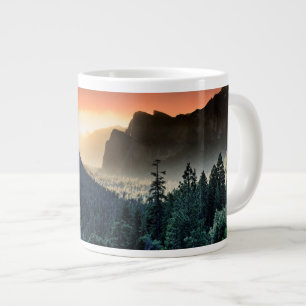Soluppgång Yosemite nationalpark Jumbo Mugg