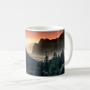 Soluppgång Yosemite nationalpark Kaffemugg