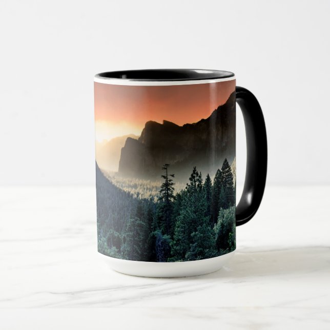 Soluppgång | Yosemite nationalpark Mugg (Framsida höger)