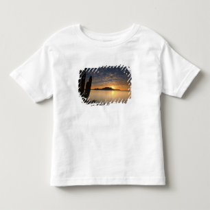 Soluppgången över Isla Danzante i Tee Shirt