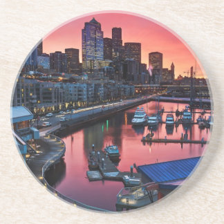 Soluppgången på tittar pir 66 besegrar sätta en underlägg