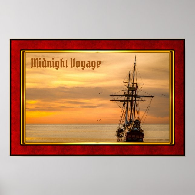Soluppgångens resa poster (Framsidan)