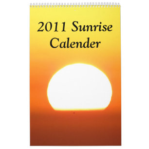 Soluppgångkalender 2011 kalender