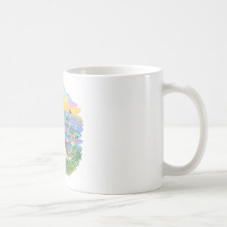 Soluppgångs Liljor - Blenheim Cavalier Kaffemugg