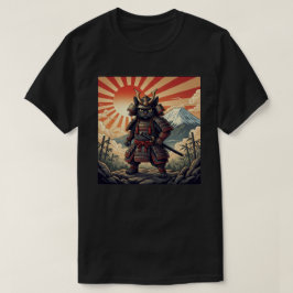 Soluppgångs Samurai T Shirt