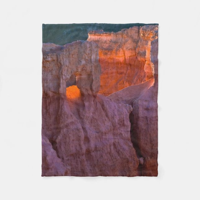 Soluppgångspunkt | Bryce Canyon Nationalpark Fleecefilt (Framsidan)