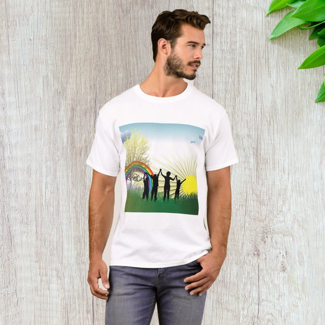 Soluppgångsregnbågsbarn T Shirt (Skapare uppladdad)