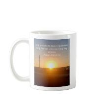 Soluppgångståg Kaffe Mugg