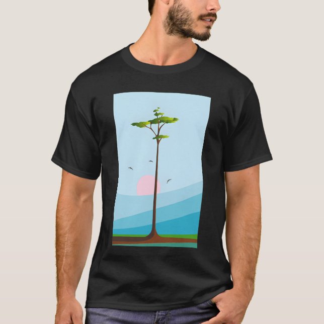 Soluppgångsvänner T Shirt (Framsida)