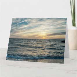 Solupphöjt hälsningskort för Chesapeake Bay Kort