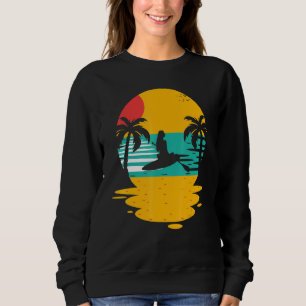 Soluppställ Paddleboarder Paddleboarding Tropi T Shirt