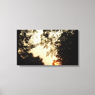 Soluppsvällda canvas-avtryck canvastryck