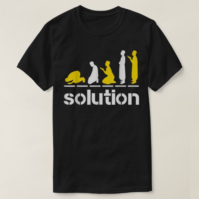 Solution Islamic Prayer Muslim Ramadan Salat Alham T Shirt (Design framsida)