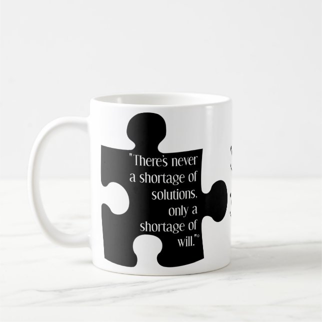 "Solutions" Kaffe Mugg (Vänster)
