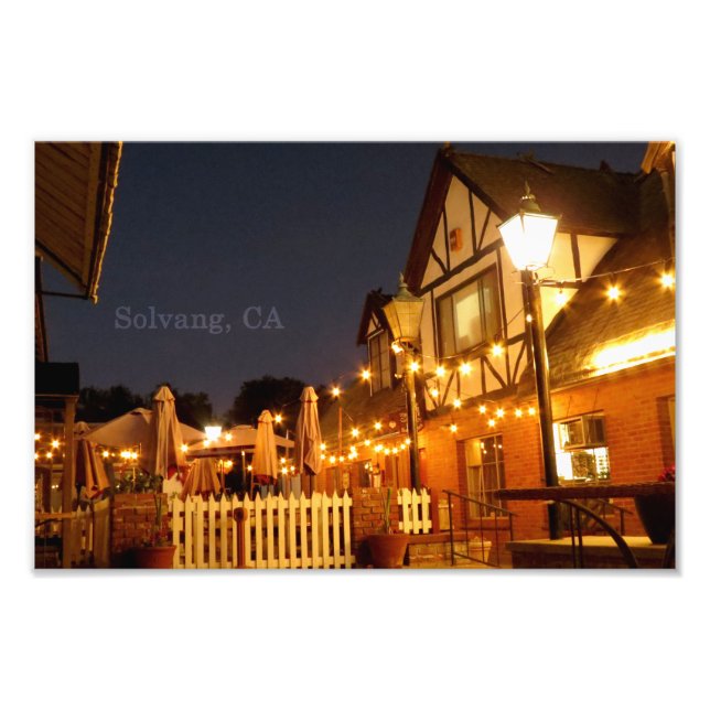 Solvang California Fototryck (Framsidan)