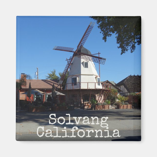 Solvang California Magnet (Framsidan)