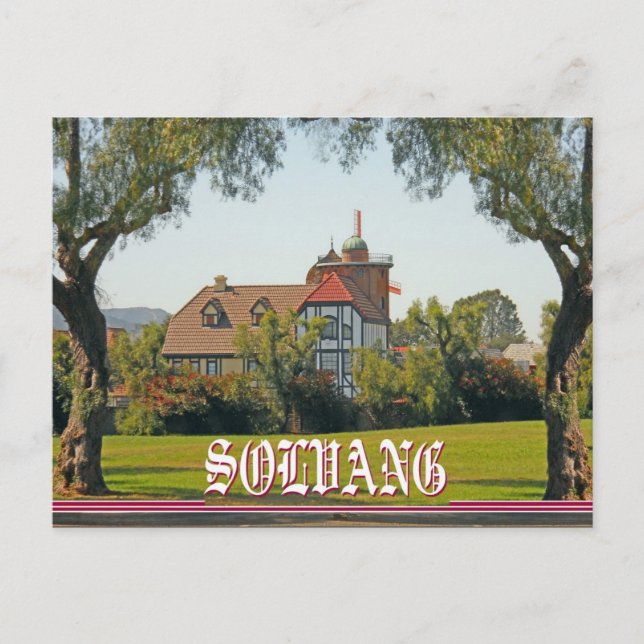 Solvang California Vykort (Framsida)