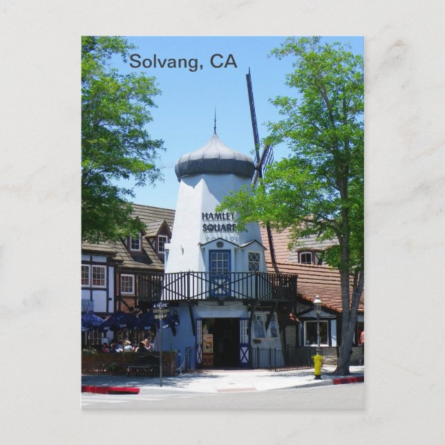 Solvang Kvarn Postcard! Vykort (Framsida)