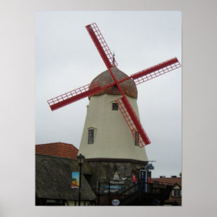 Solvang kvarn poster