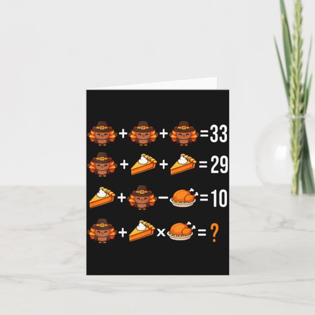 Solve The Problem Funny 67 Meme Brainrot Math Teac Kort (Framsida)