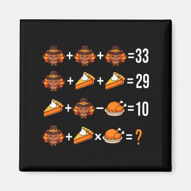 Solve The Problem Funny 67 Meme Brainrot Math Teac Magnet (Framsidan)