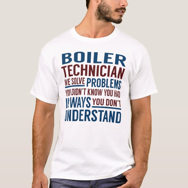 Solvenproblem för panntekniker t shirt (Framsida)