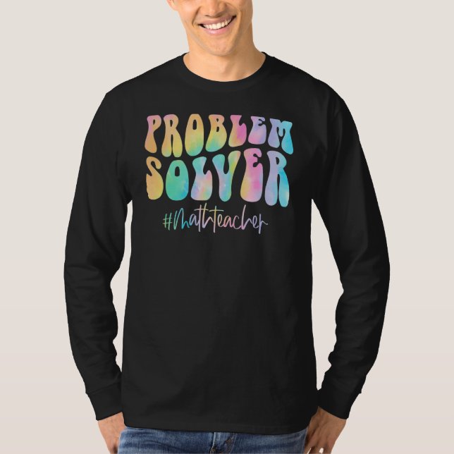Solver Math Teacher-problem tillbaka till S T Shirt (Framsida)