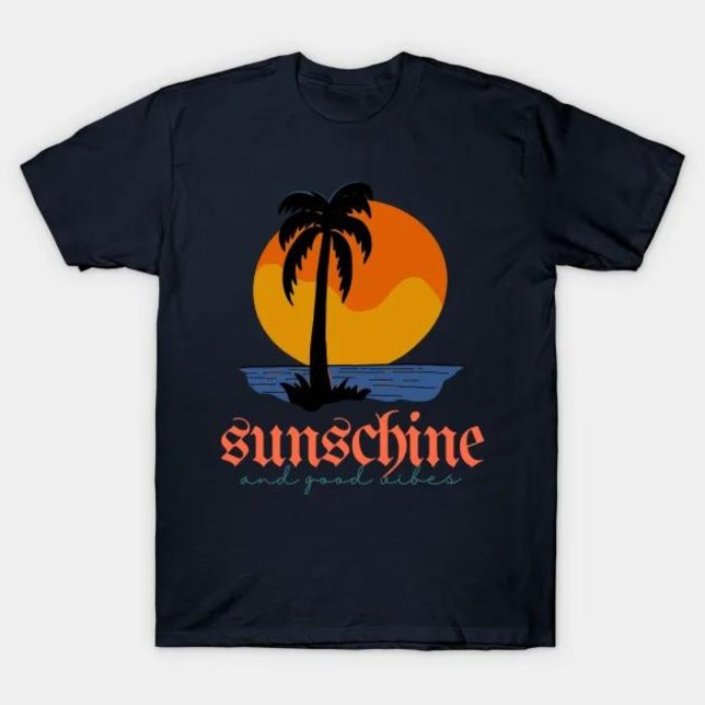 Solvit och bra vibes - Sommar Vibes T Shirt (sunschine and good vibes - Summer Vibes)
